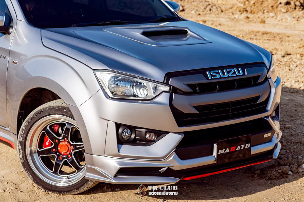 ชุดแต่งสเกิร์ตรอบคัน MASATO สำหรับ ALL NEW D-MAX 2020 (ตัวเตี้ย)
