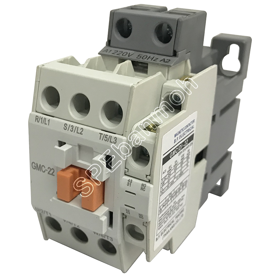[ 1ชิ้น ] GMC-22 แมกเนติก คอนแทคเตอร์ Magnetic Contactor คอยล์ 220V 240V แมกเนติกคอนแทคเตอร์ 3P สวิทช์ควบคุมไฟฟ้า ใช้ร่วมกับ GTH-22