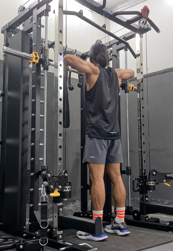 สมิทแมชชีน Altaz 3087B (Iron G20) Smith Machine Altaz 3087B (G20) ม้านั่ง202+แผ่น50kg