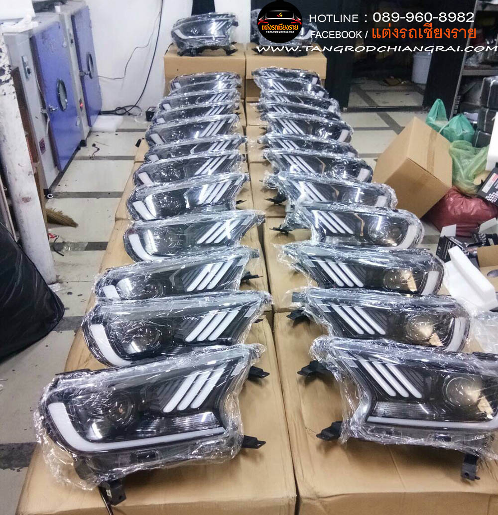 โคมสำเร็จ Mustang Style (Halogen) Ford Ranger 2015-2021