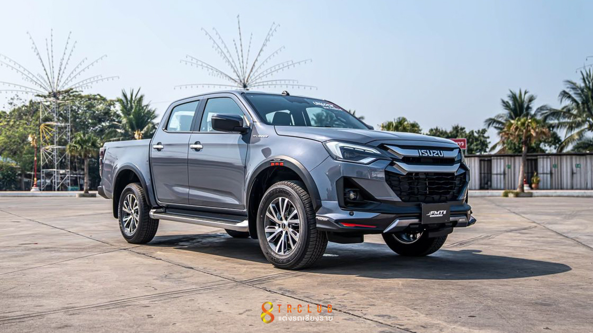 ชุดแต่งสเกิร์ตรอบคัน THUNZER สำหรับ ALL NEW D-MAX 2023 (ตัวสูง)