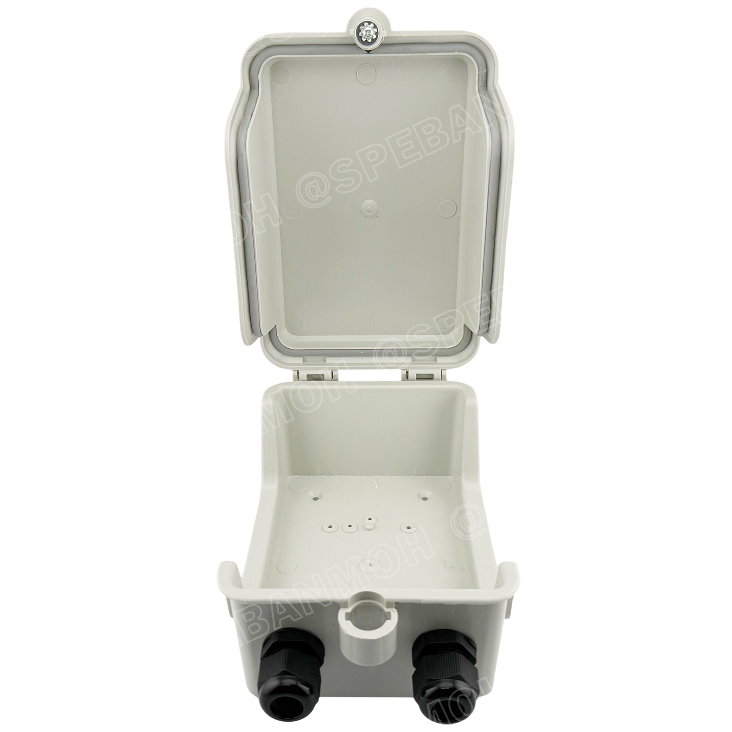 [ 1 ชิ้น ] UFH3001 FTTX Junction Box LINK กล่องพักสายไฟเบอร์ออฟติค ภายนอกอาคาร กล่องพักสายสำหรับต่อสาย FTTX กล่องพักสายนอกอาคาร Outlet UFH3001 UL94V-0 ทนแดด ทนฝน PON FIBER TERMINAL BOX and CABINET and JUNCTION BOX