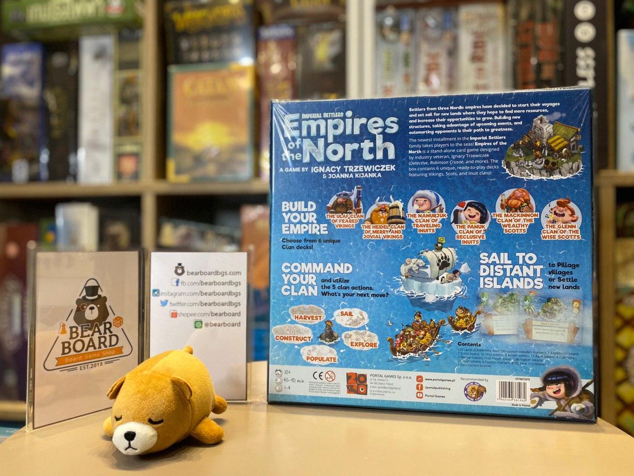 Imperial Settlers: Empires of the North บอร์ดเกมของแท้