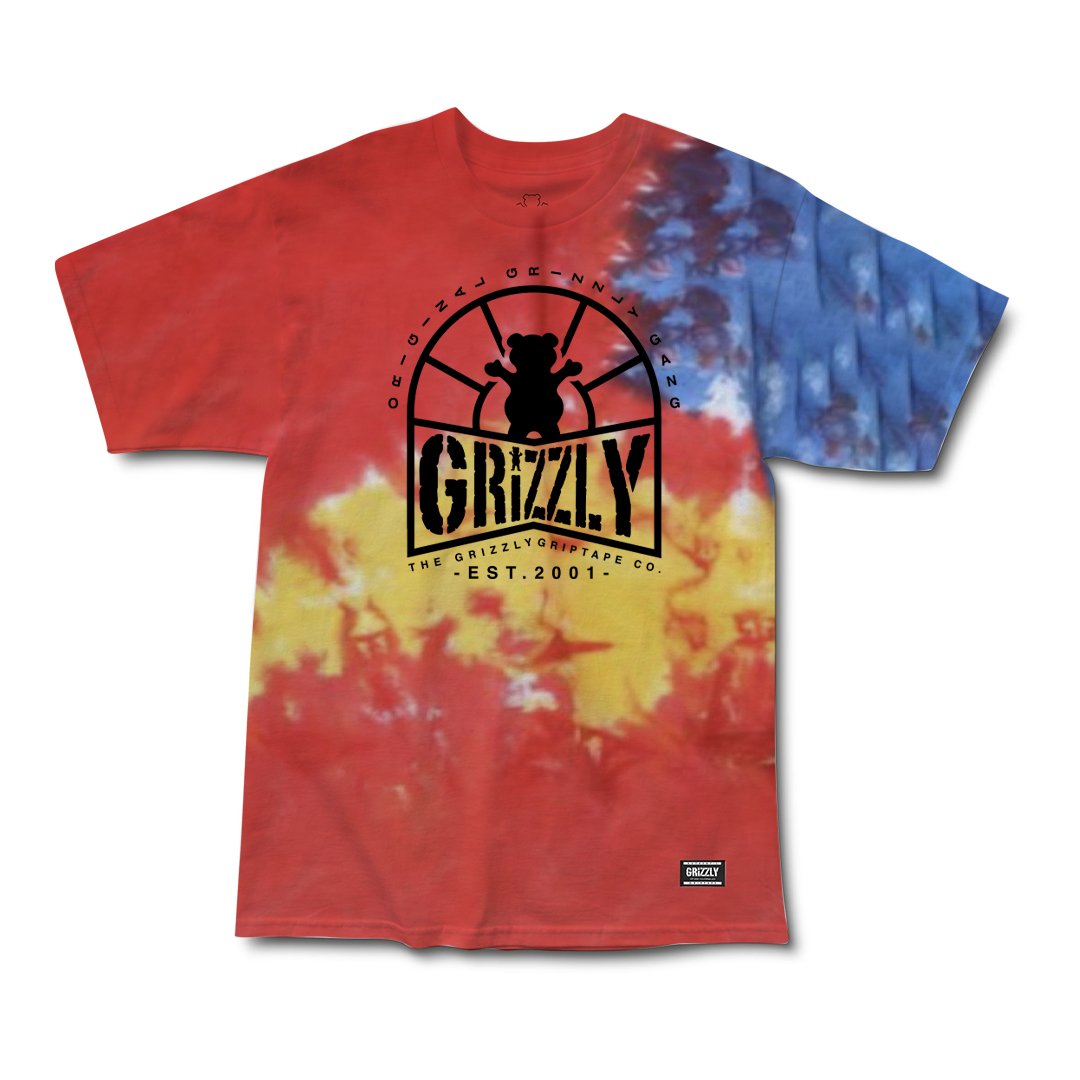 Grizzly Sunrise T-Shirt Tie Dye