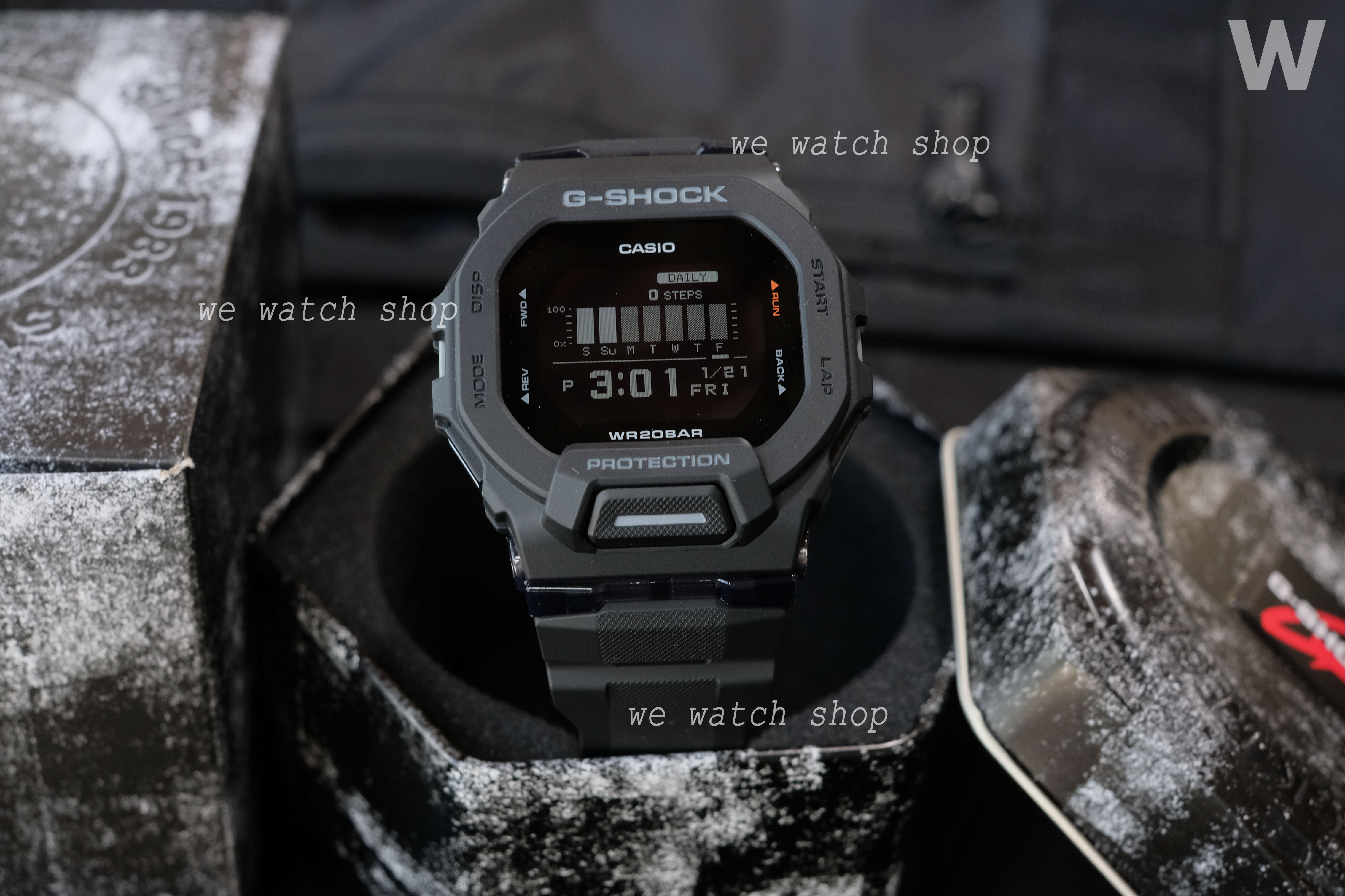 CASIO G-SHOCK รุ่น GBD-200-1DR สีดำ สินค้าของเเท้ รับประกันศูนย์ CMG