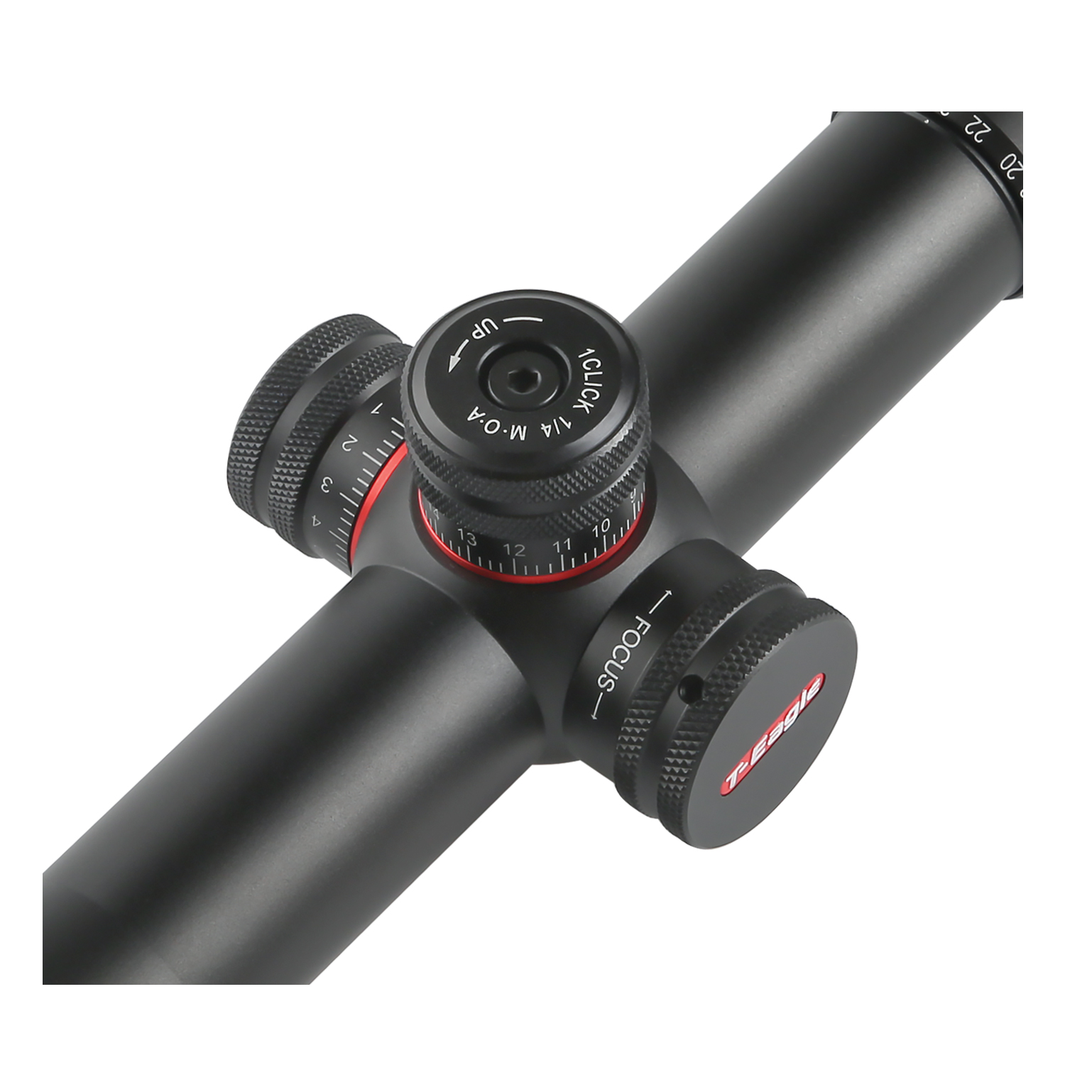 กล้องติดปืน กันน้ำ กันกระแทก T-EAGLE R 6-24X50 SFIR SCOPE