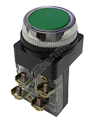 สวิทช์กดติด-ปล่อยดับ∅30mm PB3011-A 380V เขียว (Green)