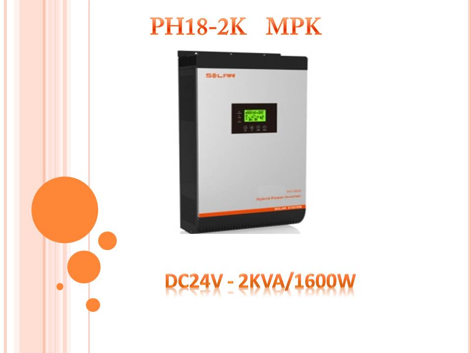 PH18-2K MPK DC24V - 2KVA/1600W