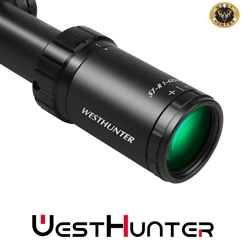 กล้องติดปืน WEST ST-R 1-6X24IR scope สินค้าแท้ รับประกัน 1 ปี