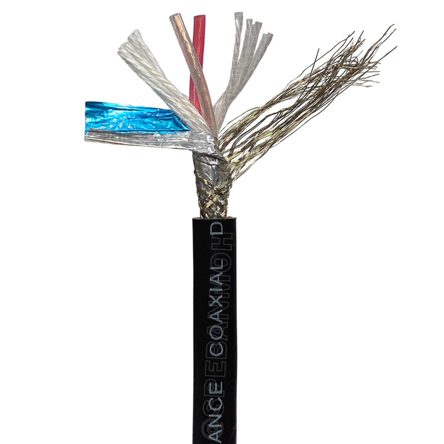 [ 100 เมตร ] SSF-ST06 สายไมค์สเตอริโอ รุ่นทองแดงผสม 6mm Microphone Cable ชีลสเตอริโอ พร้อมฟอยด์ สายไมค์โครโฟน รุ่นประหยัด ราคาถูก สายไมค์ โมโน Audio Cable For Microphone สายสัญญาณ Copper Clad Aluminum Magnesium Wire CCAM สายไมค์โมโน SSF CCAM Made in Thail