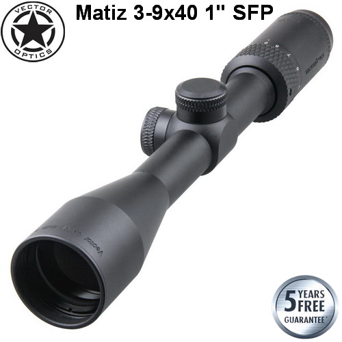 VECTOR OPTIC กล้อง Matiz 3-9x40 1" SFP scope