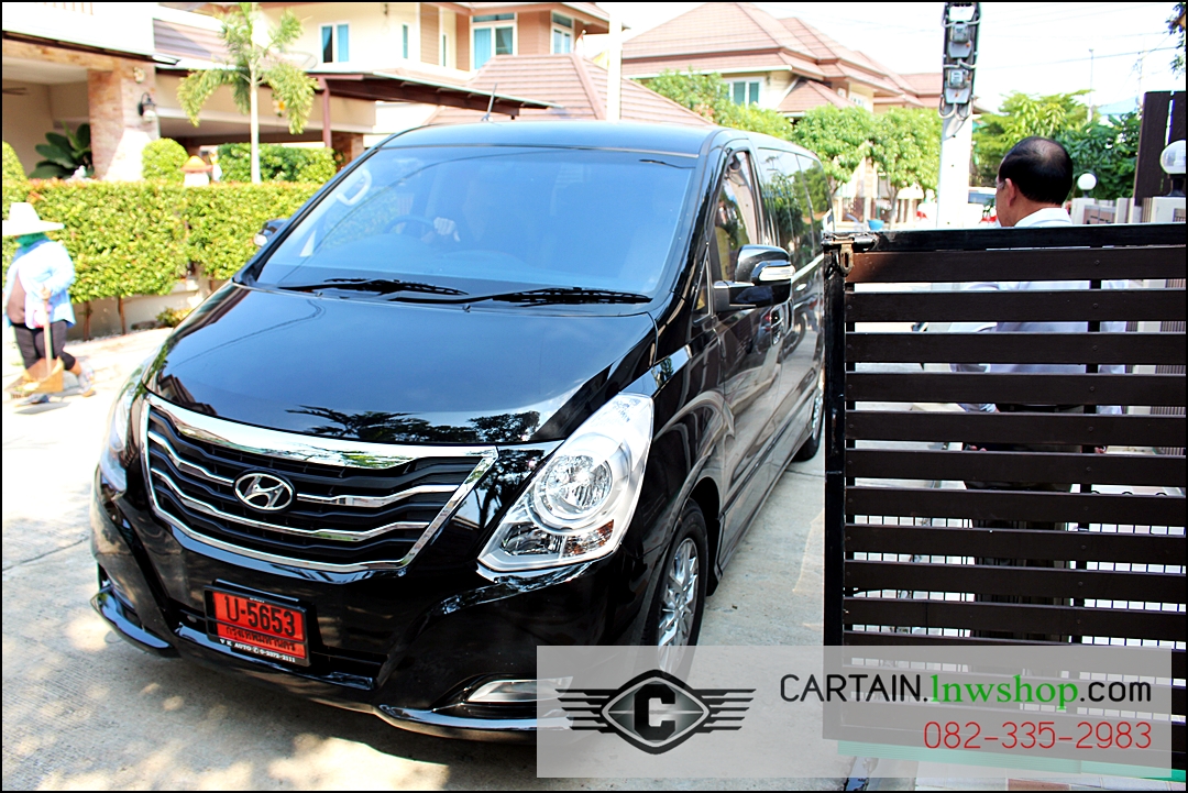HYUNDAI H-1 ELITE [ ประตูไฟฟ้า+เบาะไฟฟ้า+ผ้าม่านรถ ] {บ5653}