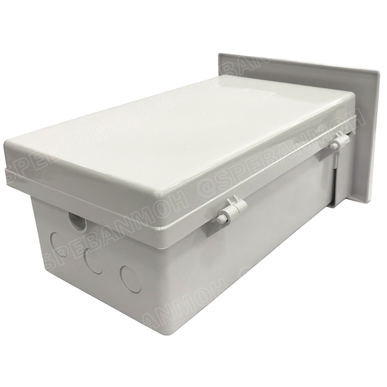 [ 1ชิ้น ] NANO-101W Nano ตู้กันฝนพลาสติก กันน้ำ ขนาด 209.5 x 318 x 151 mm ตู้คอนโทรลกันน้ำ Electrical control Box ตู้ไฟสวิทช์บอร์ด กันละออง ขนาด 8x12.5x6 นิ้ว ตู้กันน้ำพลาสติก Electric Enclosure Water Proof Box NANO-101W