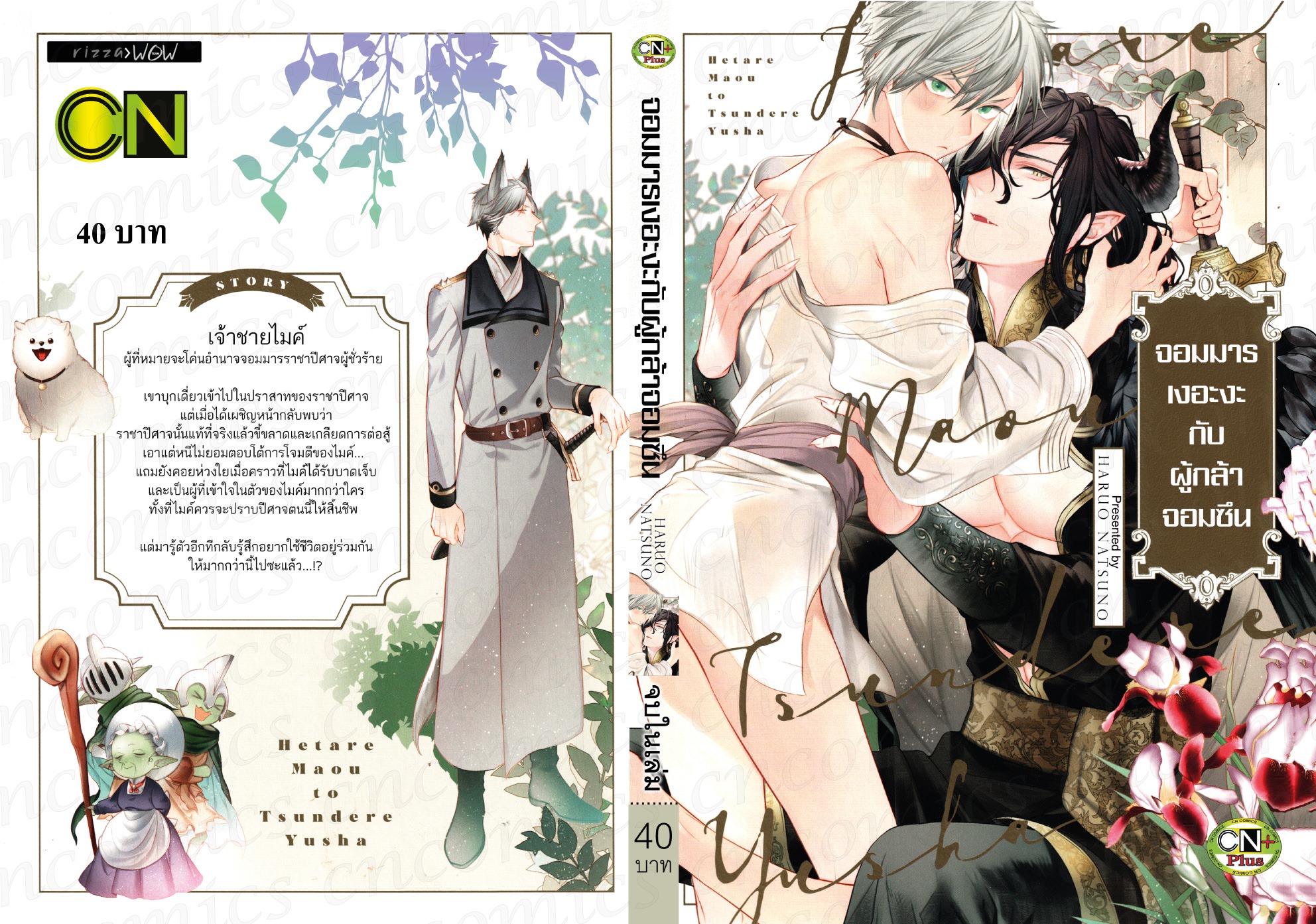 จอมมารเงอะงะกับผู้กล้าจอมซึน: HARUO NATSUNO