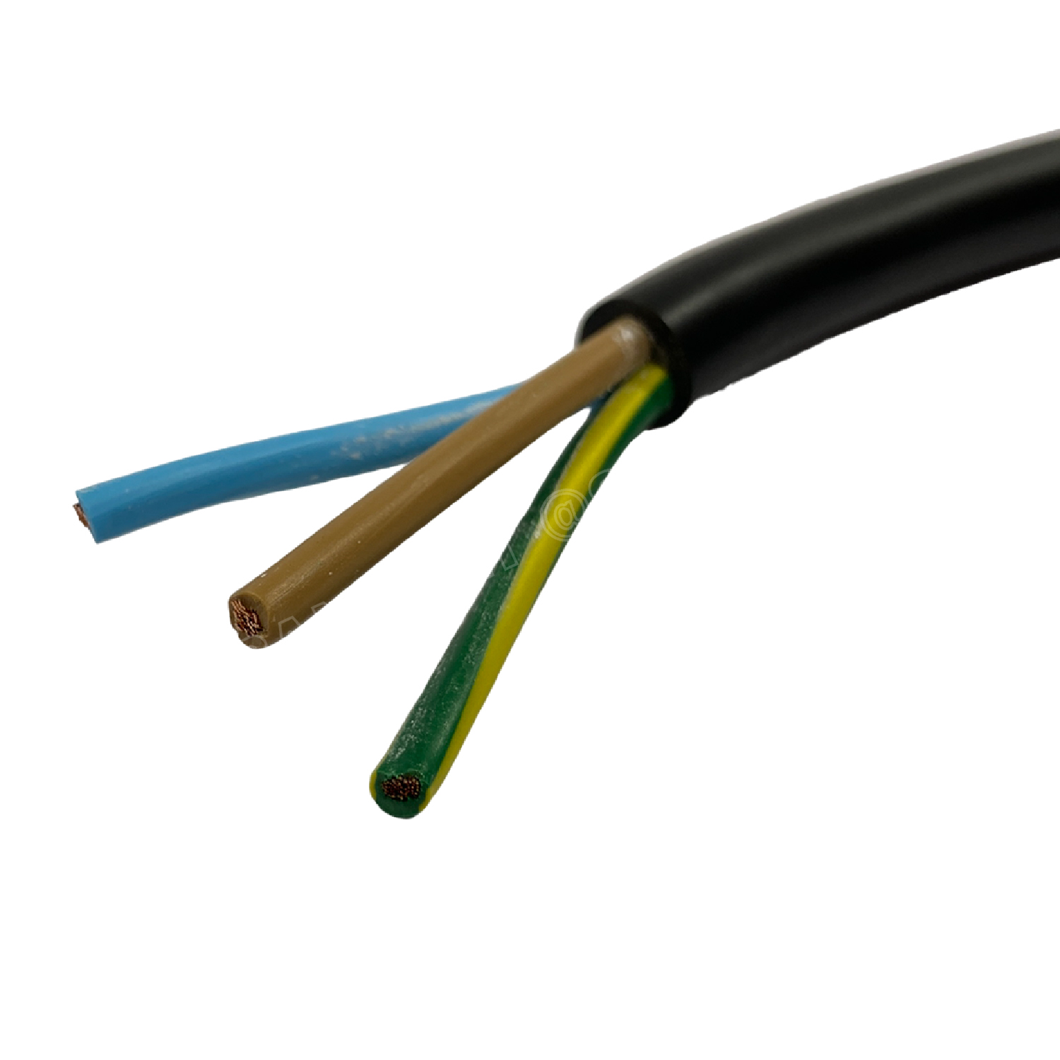 [ 100 เมตร ] VCT-G 2X2.5/2.5 สายคอนโทรลและสายอ่อน 3Gx2.5 mm2 Flexible annealed copper IEC53-G sq.mm VCT 2C+GRD VCT 3คอร์ VCT 3C X 2.5 สายVCT สายไฟเมน สายไฟบ้าน สายปลั๊ก VCT AC Power Cable สายพาวเวอร์ สายดำ VCT Cable สายไฟ วีซีที กราวด์ สายอ่