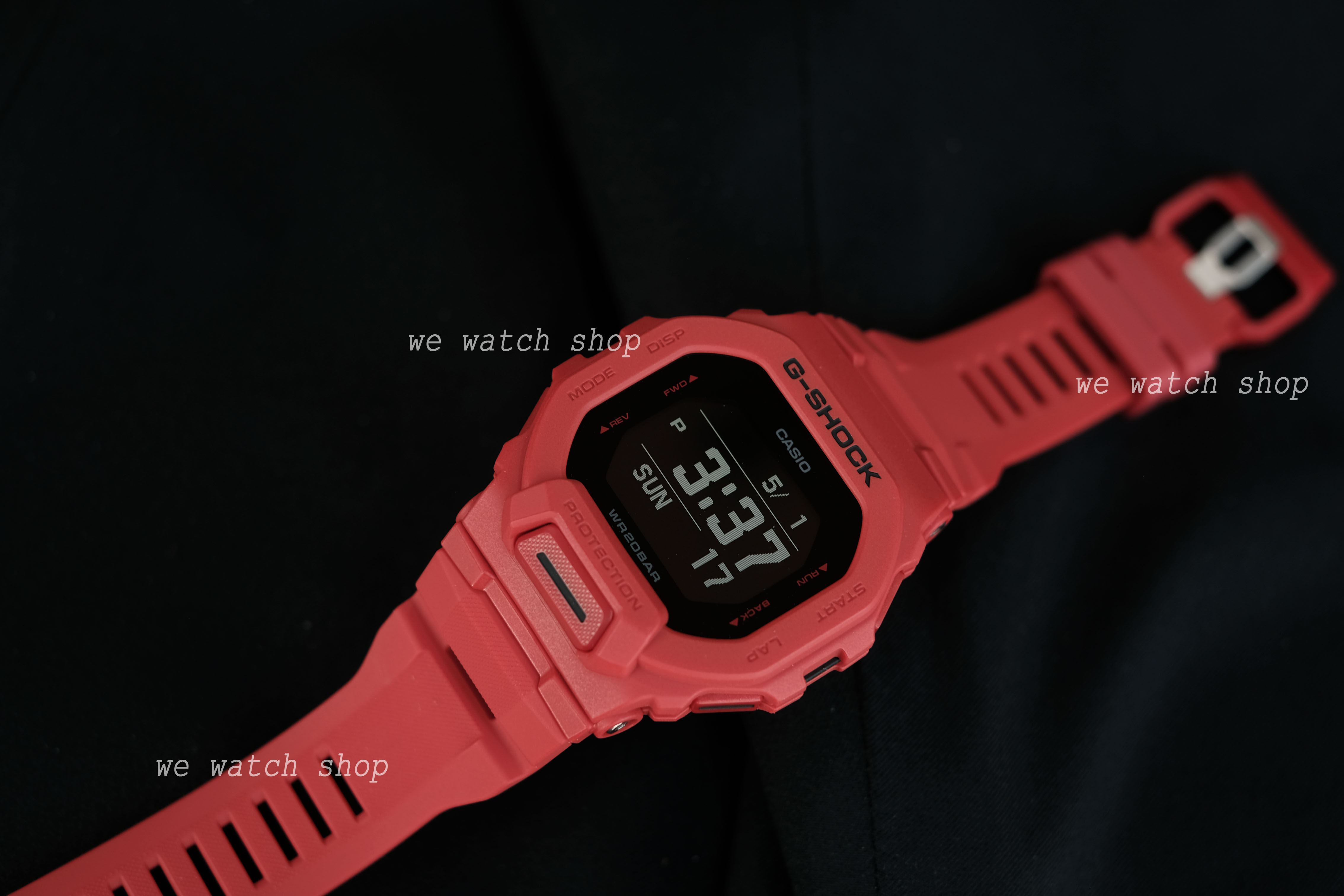 CASIO G-SHOCK รุ่น GBD-200RD-4DR สีแดง สินค้าของเเท้ รับประกันศูนย์ CMG