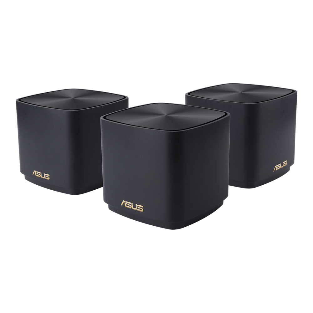 ASUS ZENWIFiI AX MINI รุ่น XD4 AX1800 WiFi 6 Mesh Dual-Band Router (2-Pack) Black