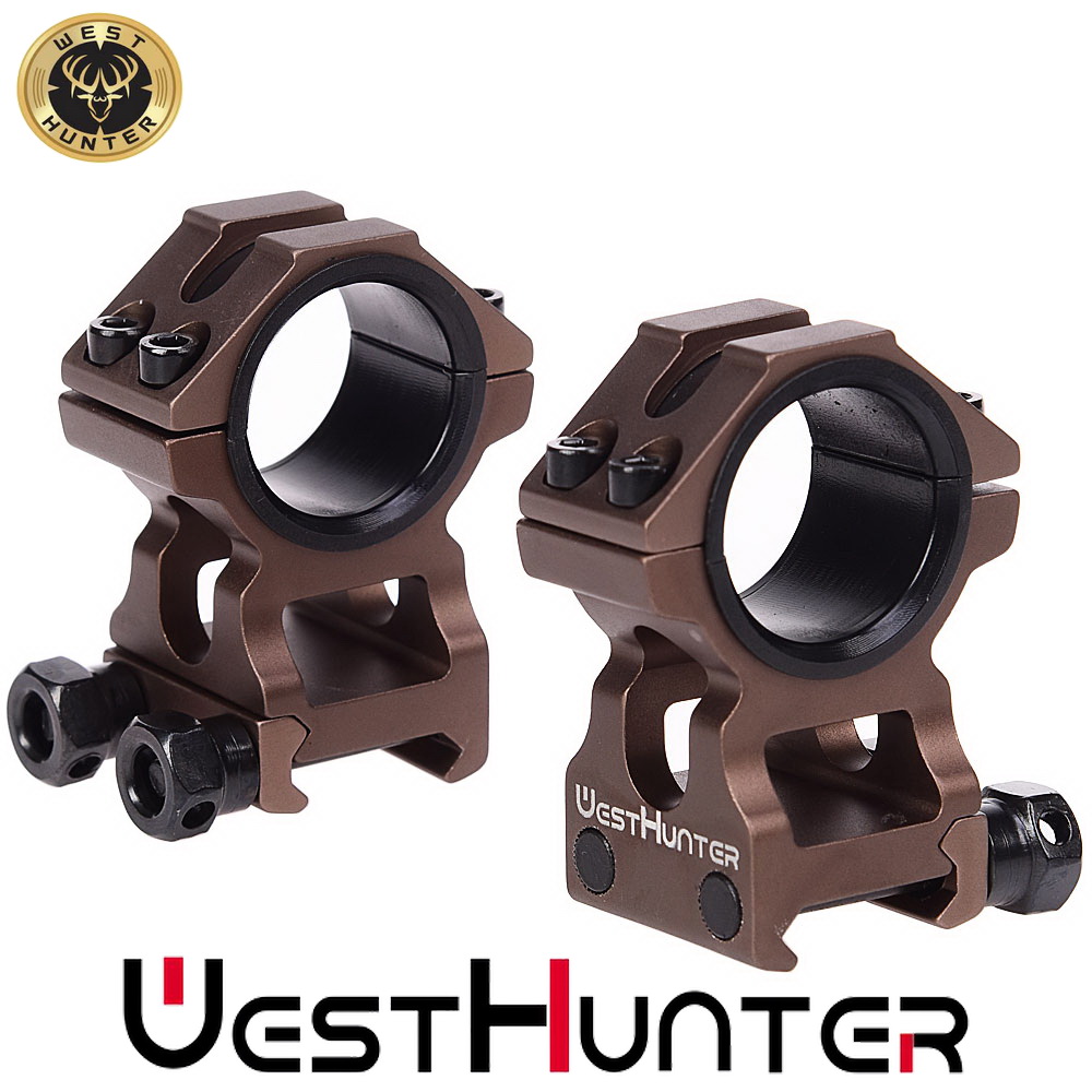 ขากล้องคุณภาพสูง ขาสูง HIGH Profile Scope Mounts 20mm Picatinny Rail 25.4mm/30mm Universal Scope Rings Accessories