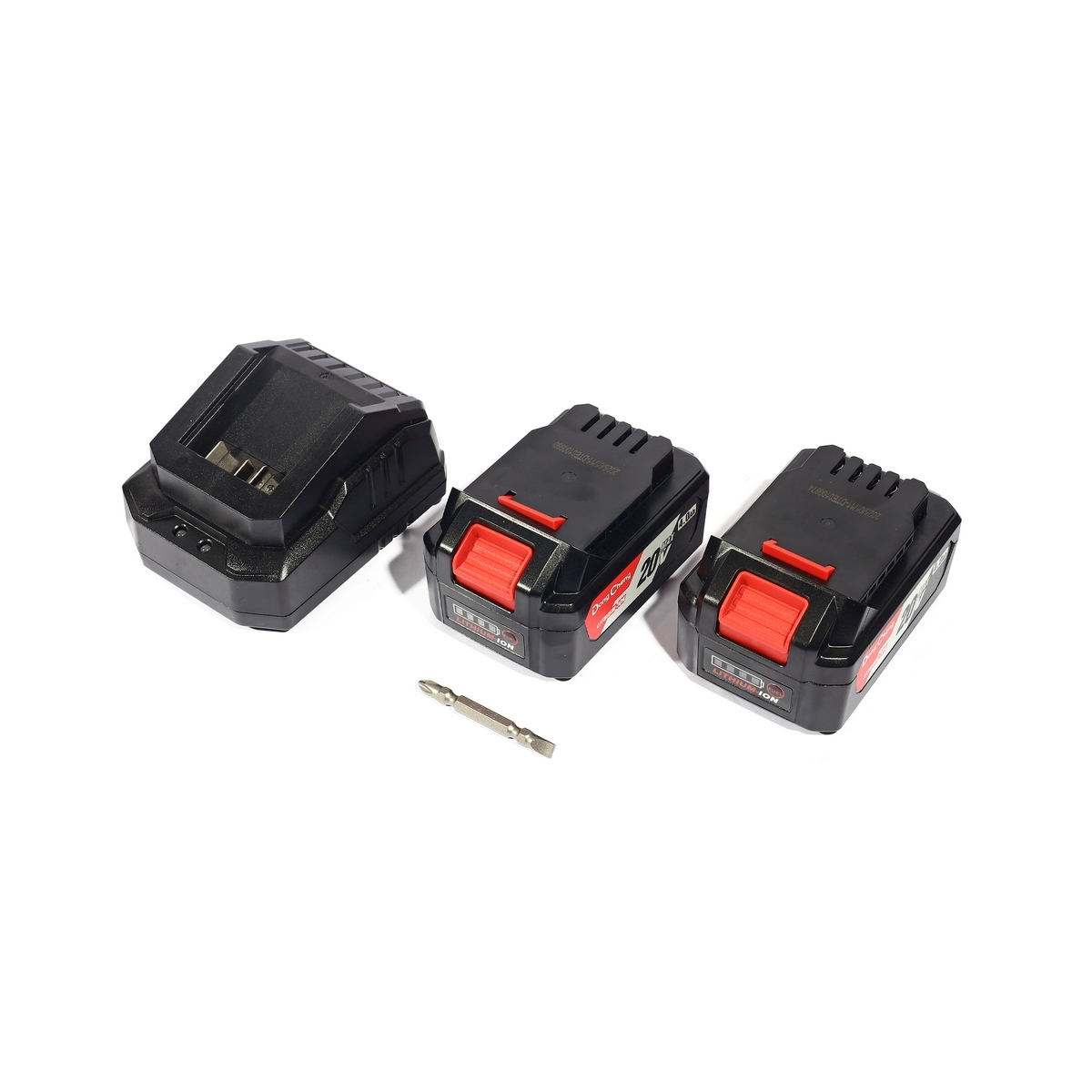 DONG CHENG สว่านกระแทกไร้สาย 3 ระบบ 20 โวลต์ รุ่น DCJZ2060i (TYPE EM) แรงบิดสูงสุด 60 Nm.BL แบตเตอรี่ 4Ah 2 ก้อน
