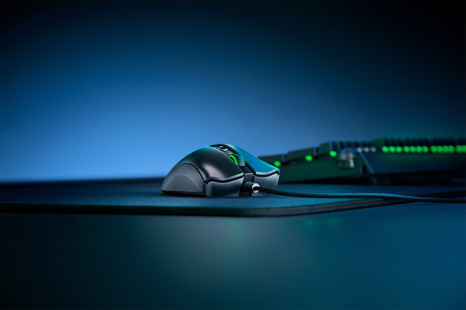 เมาส์เกมมิ่ง RAZER DeathAdder Essential V2 Optical Mouse Gaming Gear รับประกัน 2 ปี