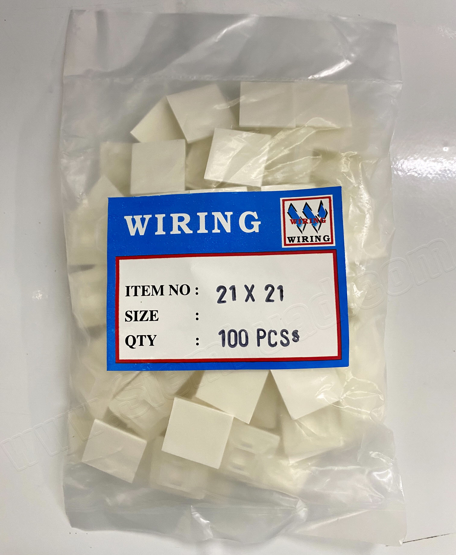 แป้นกาวยึดสาย SELF – ADHESIVE TIE MOUNTS (WIRING) แป้นกาว Self-Adhesive ขนาด 21x21มิล และ ขนาด 28x28มิล