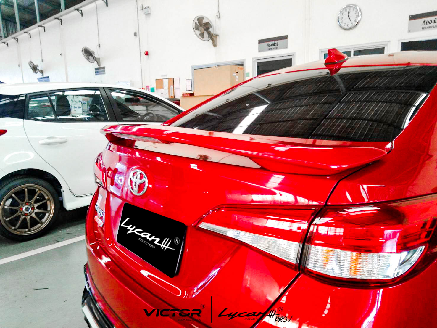 ชุดแต่งรอบคัน LYCAN : Yaris ATIV 2021 4 ประตู