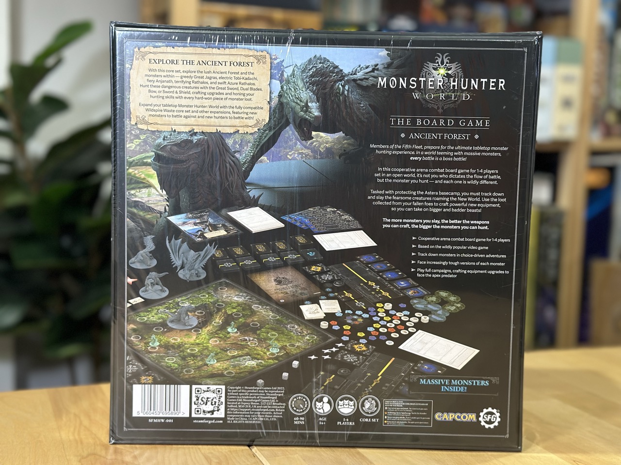Monster Hunter World: The Board Game - The Ancient forest บอร์ดเกม ของแท้