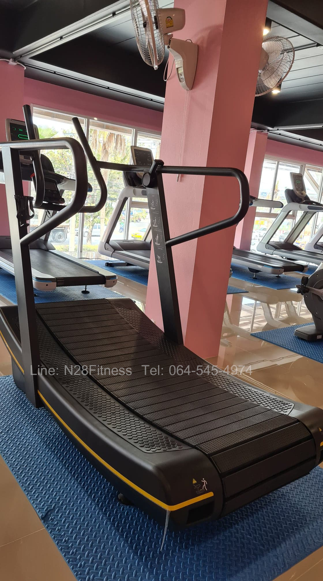 ลู่วิ่งโค้ง Curve Treadmill Commercial