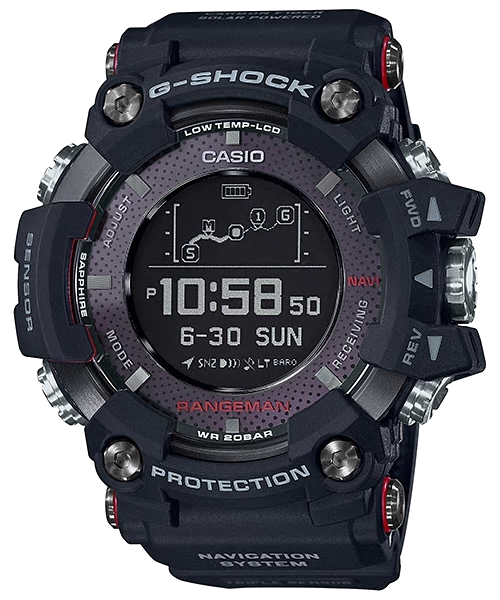 CASIO G-SHOCK รุ่น GPR-B1000-1DR สีดำ Rangeman สินค้าใหม่ ของแท้ รับประกันศูนย์ CMG
