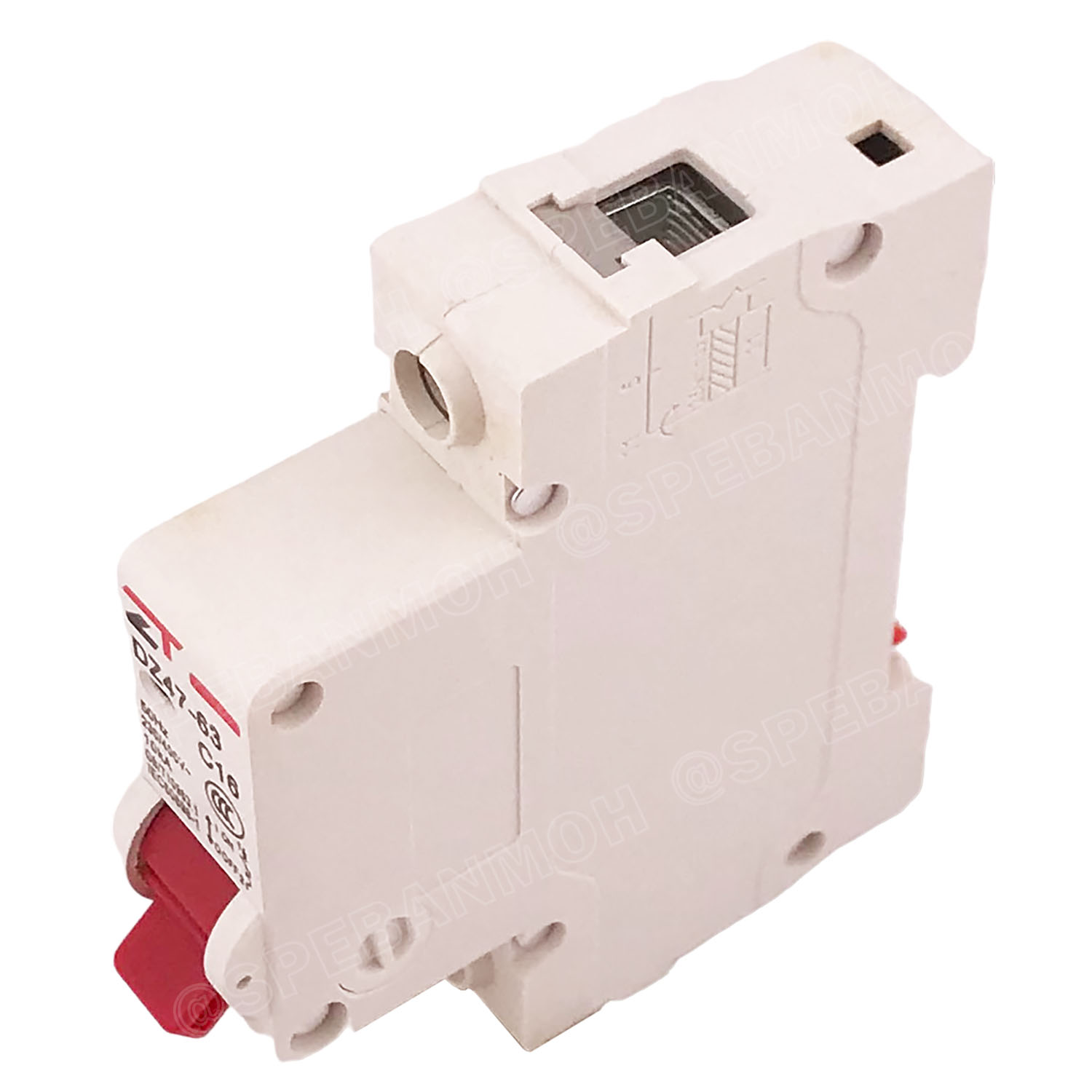 DZ47-63-1P 16A เบรกเกอร์ ลูกย่อย ยึดรางปีกนก 1P 16A AC Circuit Breaker เบรกเกอร์ตัดไฟเกิน 1โพล 16แอมป์ คัดเอาท์ ป้องกันกระแสเกิน Overload ป้องกันการลัดวงจร Short circuit เบรกเกอร์ตัดไฟ เบรกเกอร์ลูกย่อย Ac Circuit Breaker ไฟบ้าน 230V/400V AC มินิเซอกิตเบรก