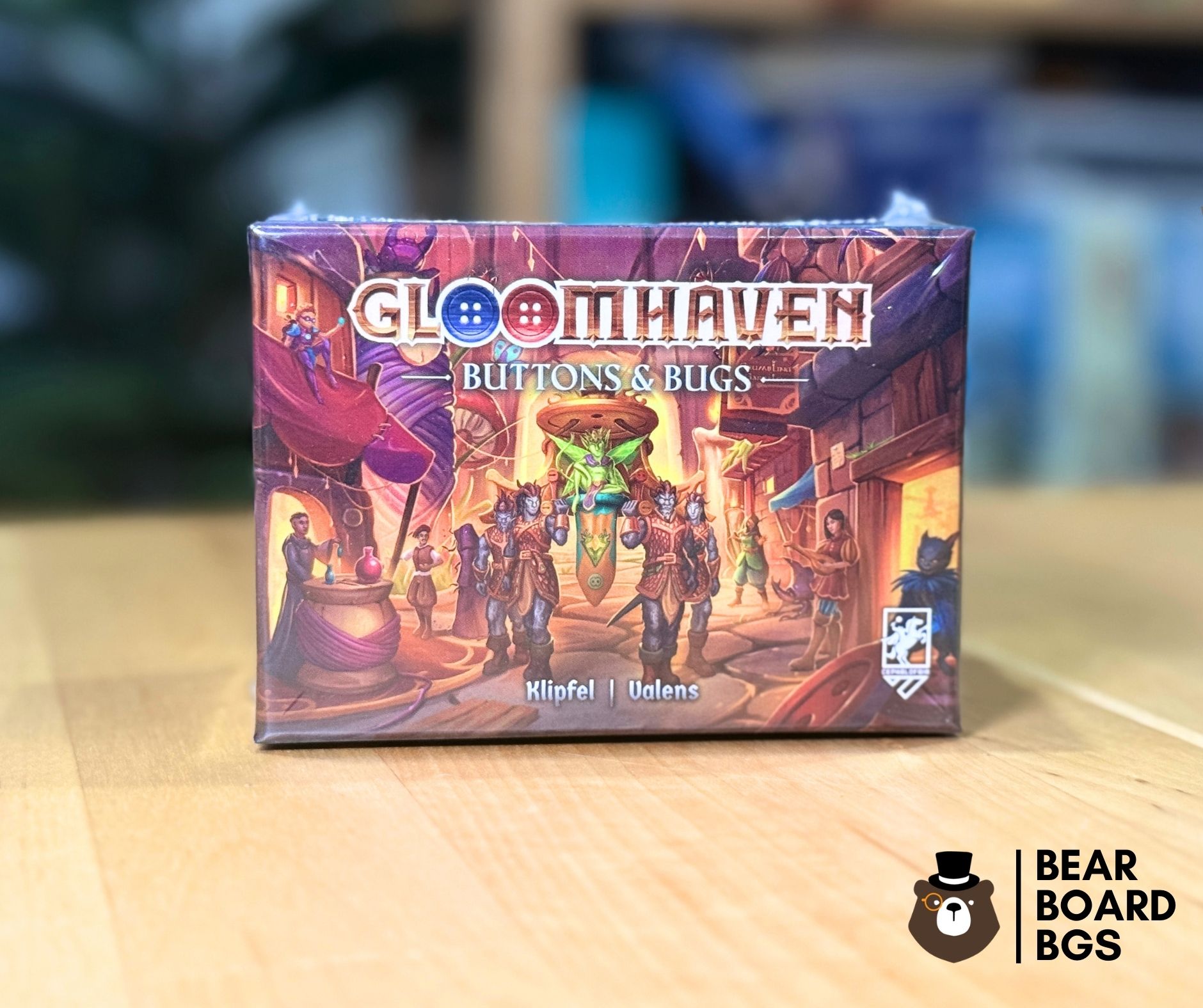 Gloomhaven buttons and bugs บอร์ดเกม ของแท้