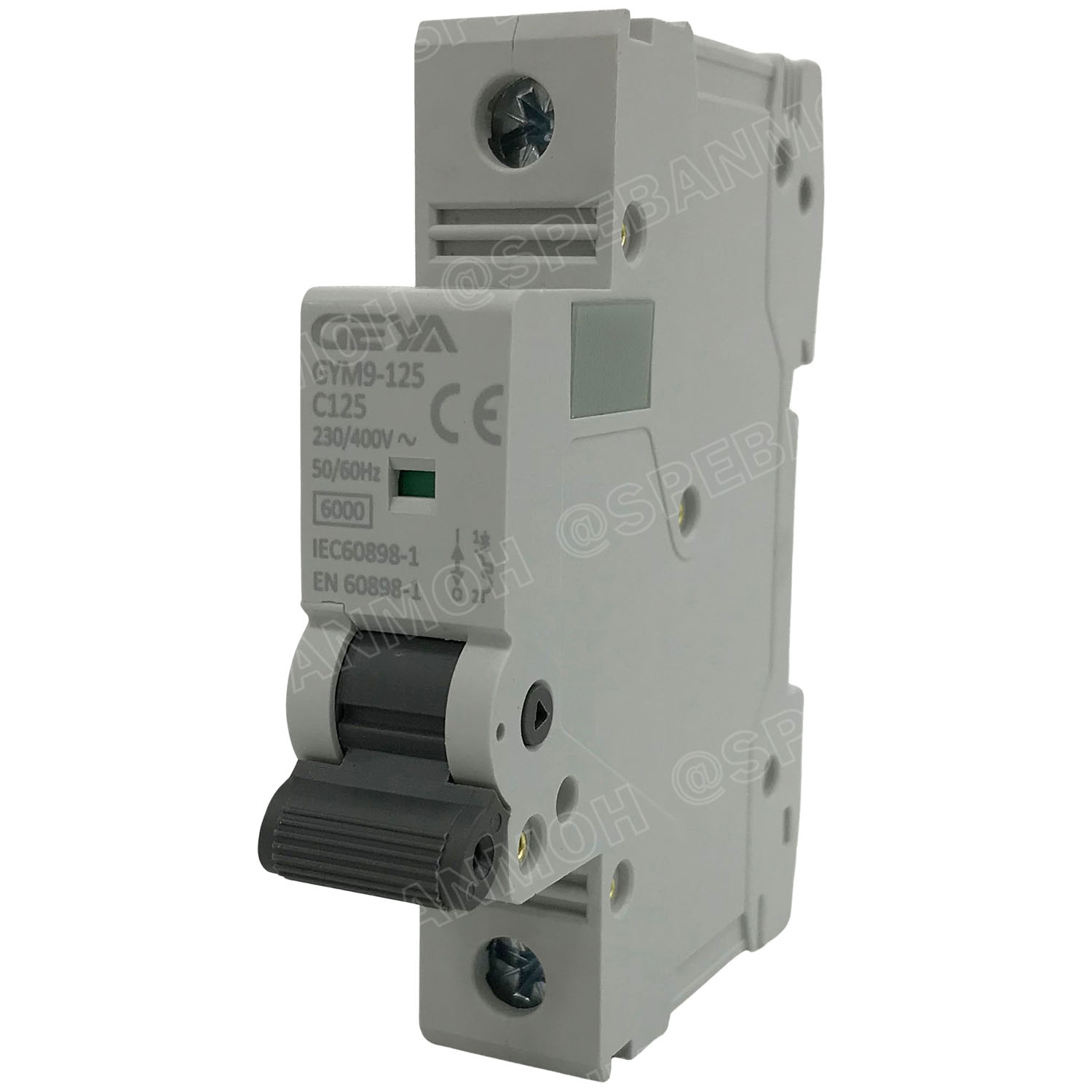 [ 1 ชิ้น ] GEYA GYM9-125AC เบรกเกอร์ AC 125A 1P 2P 3P 4P 125แอมป์ 6kA เซอร์กิตเบรกเกอร์ AC Circuit Breaker ไฟบ้าน เบรกเกอร์ลูกย่อย ลูกย่อย เบรกเกอร์กันไฟเกิน C125 จีย่า MCB มินิเซอรน์กิต Miniature Circuit