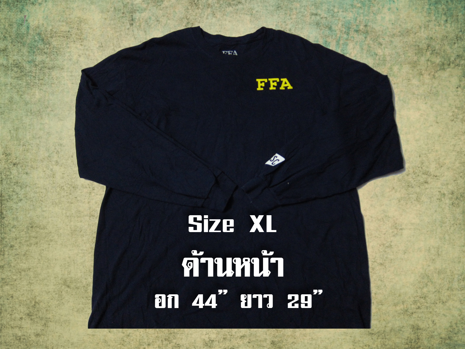 เสื้อยืดมือสอง USA แนววินเทจ (แขนยาว)