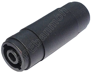 YLG-009 ปลั๊กสเปคคอน 4 โพล ต่อกลาง (Speak-On 4 Pole Cable Connector)