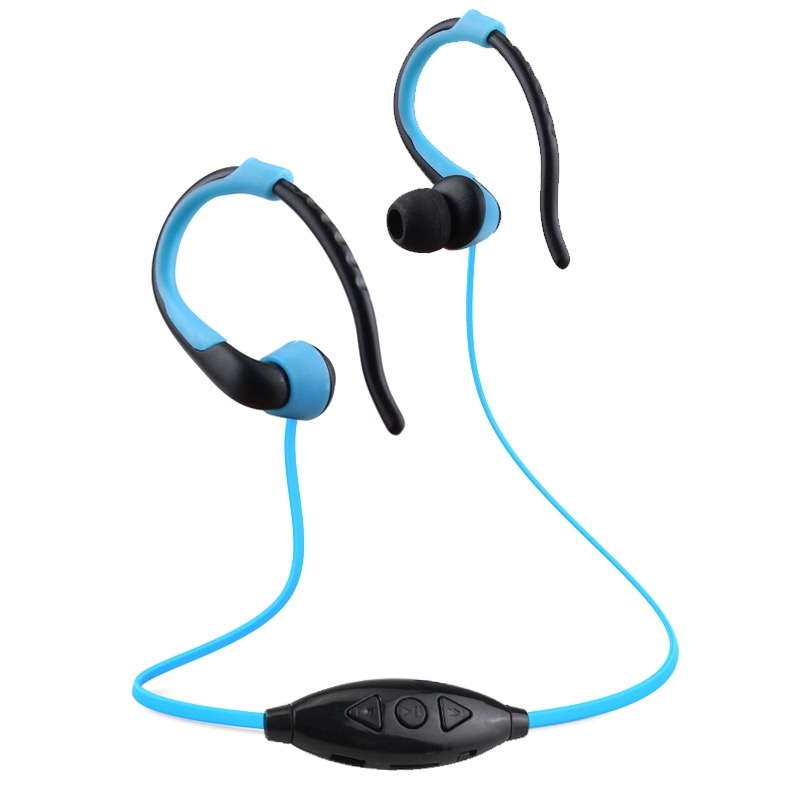 หูฟัง MP3 player สำหรับออกกำลังกาย สีเขียว