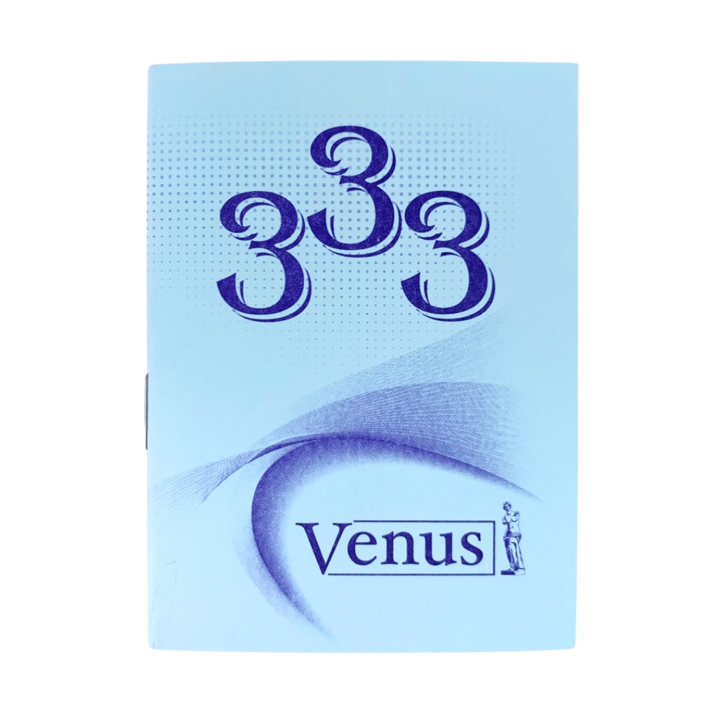 สมุดโน๊ตปกอ่อน สมุดบักทึก เล่มเล็ก No.333 Venus มีเส้นบรรทัด ขนาด 7.5 x 10.3 ซม. เม้งฮั้ว