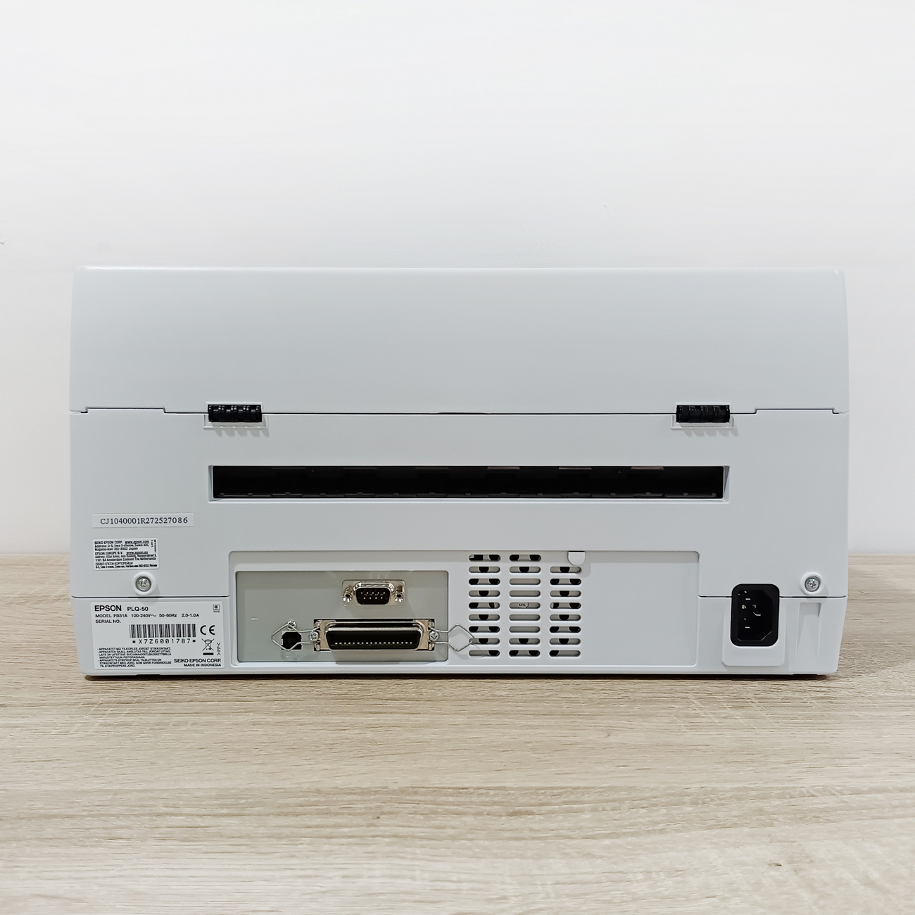 เครื่องพิมพ์สมุด เครื่องพิมพ์เช็ค พร้อมโปรแกรมพิมพ์เช็ค Passbook printer EPSON PLQ-50 New original