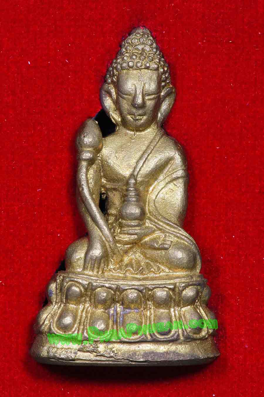 พระกริ่งสายรก รุ่นอุดมโชคลาภ 87 หลวงปู่คำบุ วัดกุดชมภู ปี 2552