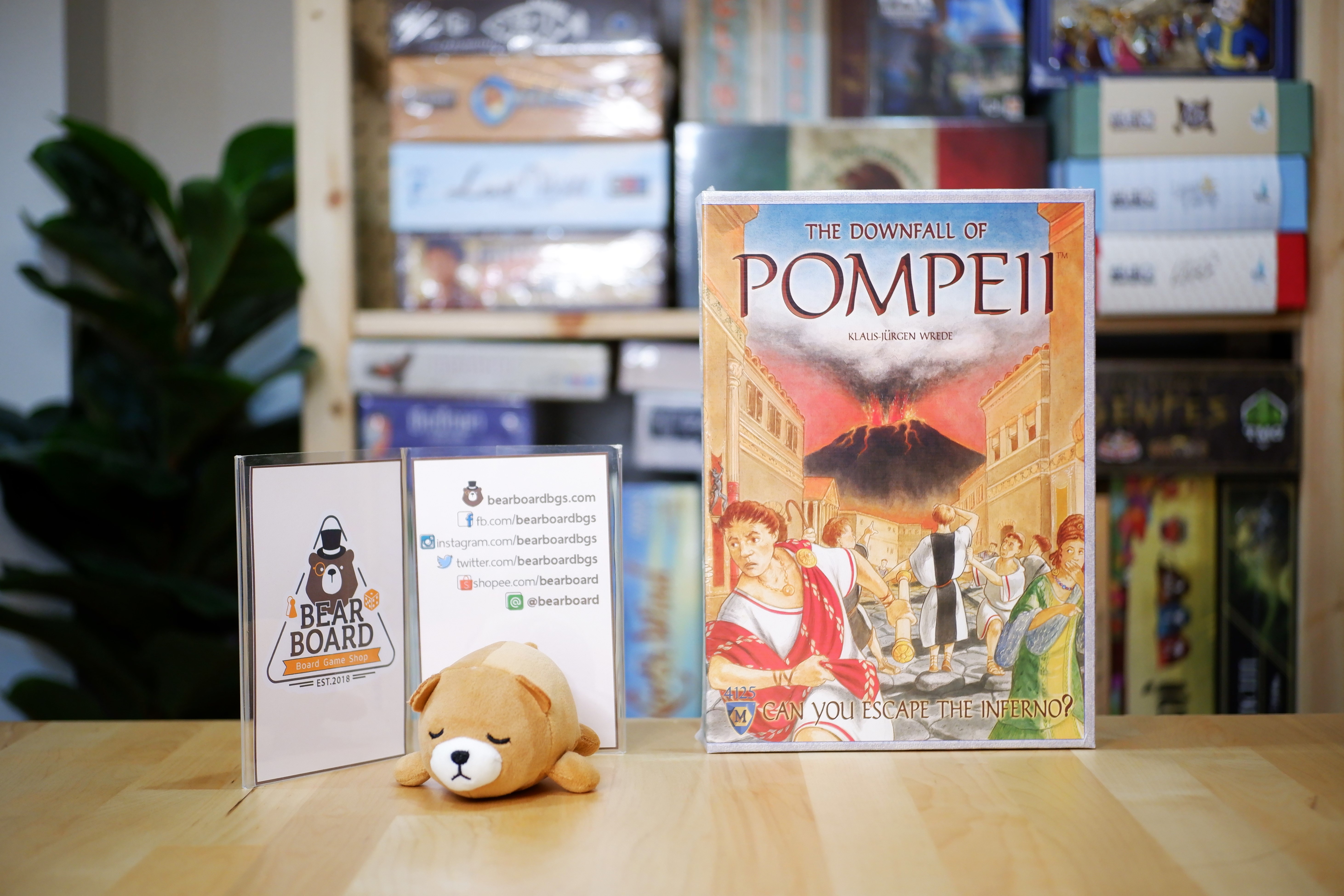 The Downfall of Pompeii บอร์ดเกม ของแท้