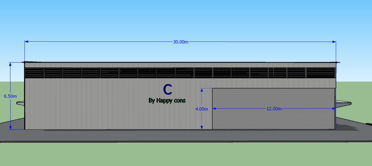แบบ3Dโกดังสำเร็จรูปแจกฟรี