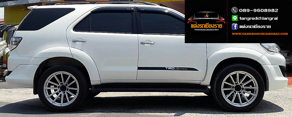 ชุดแต่ง TRD Sportivo V5 (แบบครอบไฟตัดหมอก) FORTUNER ปี 2012-2014