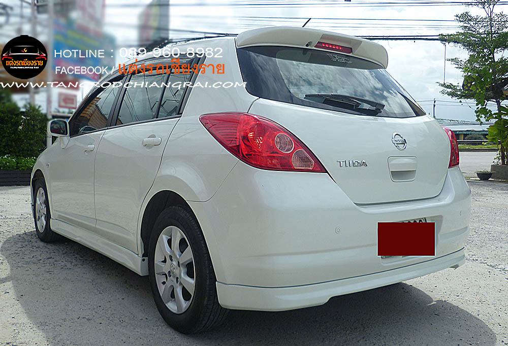 ชุดแต่งรอบคัน ทรงศูนย์ NISSAN TIIDA 5D