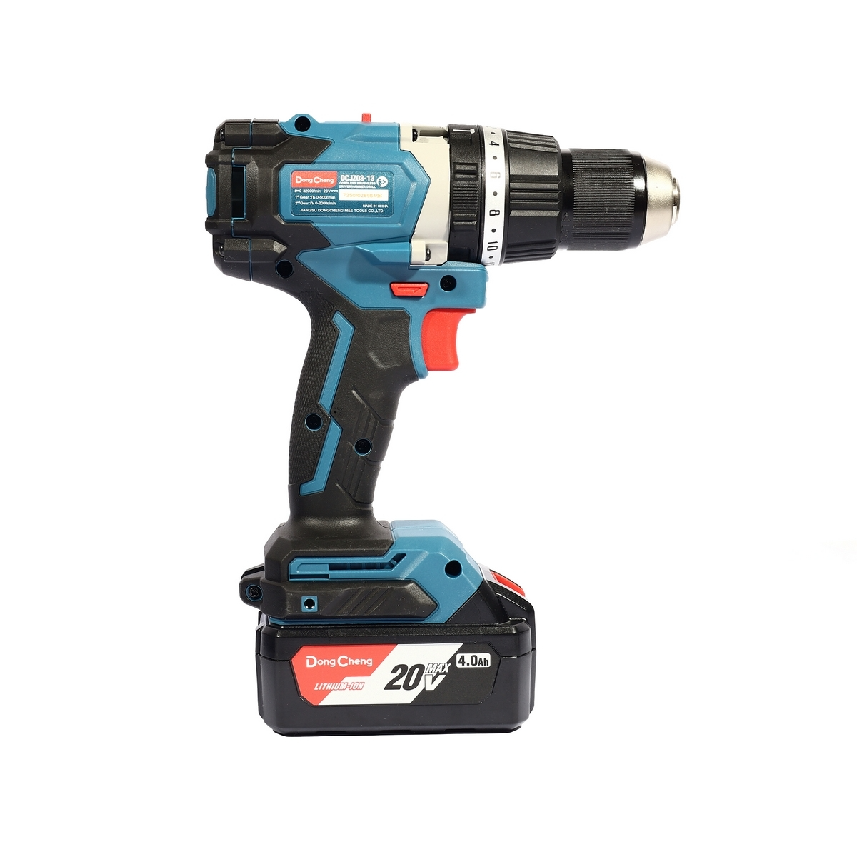 DONG CHENG DCJZ03-13 (TYPE DM) สว่านไขควงไร้สาย 20 โวลต์ 3ระบบ แรงบิด120 Nm. BL motor