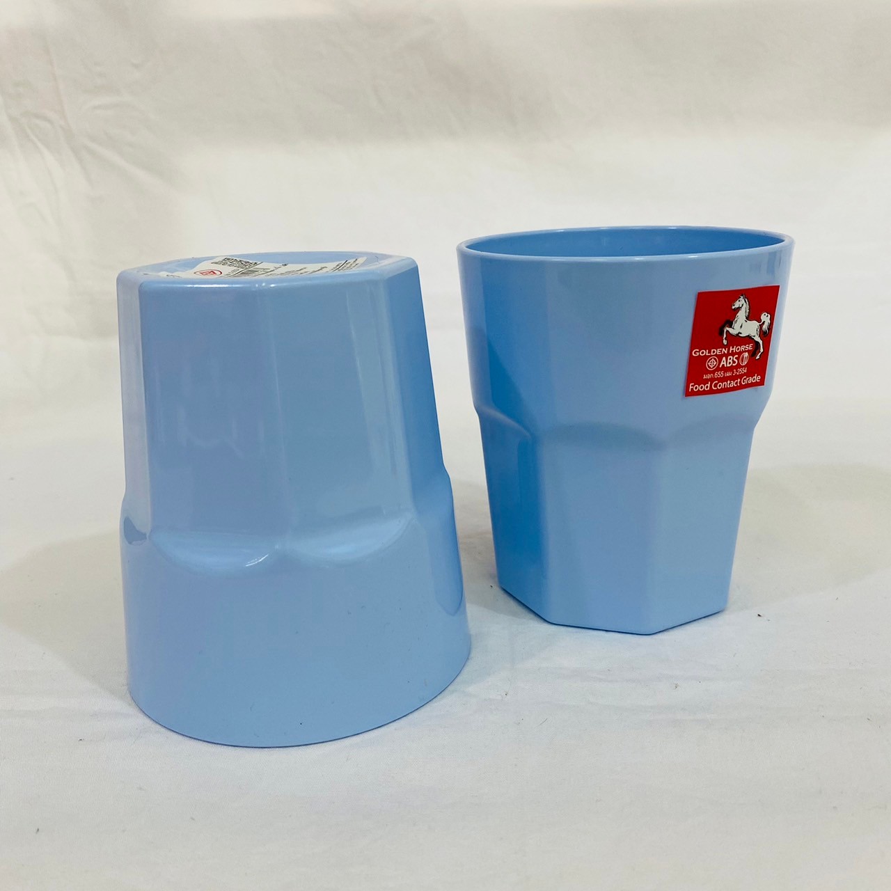 แก้วน้ำเมลามีน 8 เหลี่ยม ABS-AC2732-3.5นิ้ว /คละสี