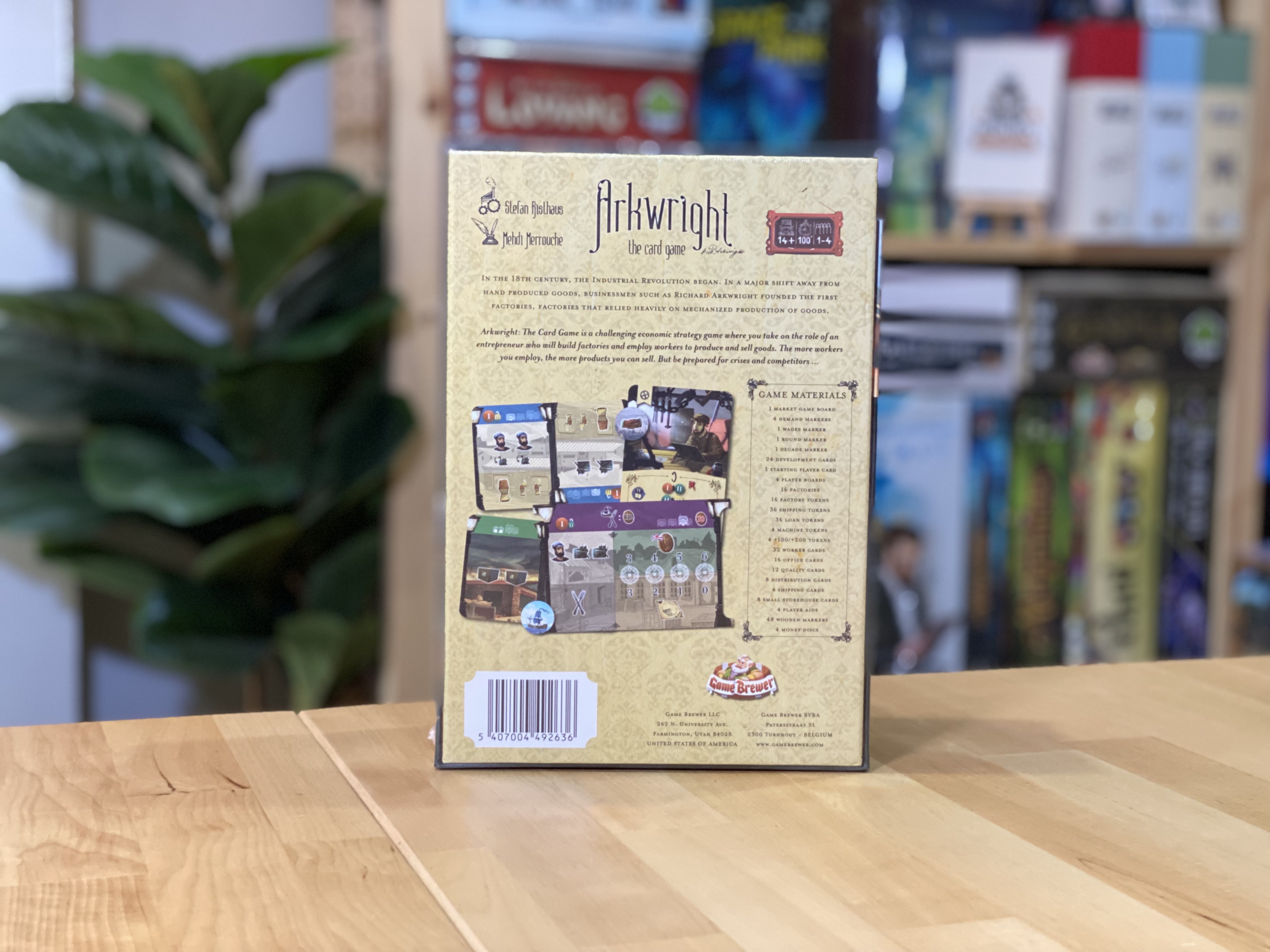 Arkwright the Card Game บอร์ดเกม ของแท้