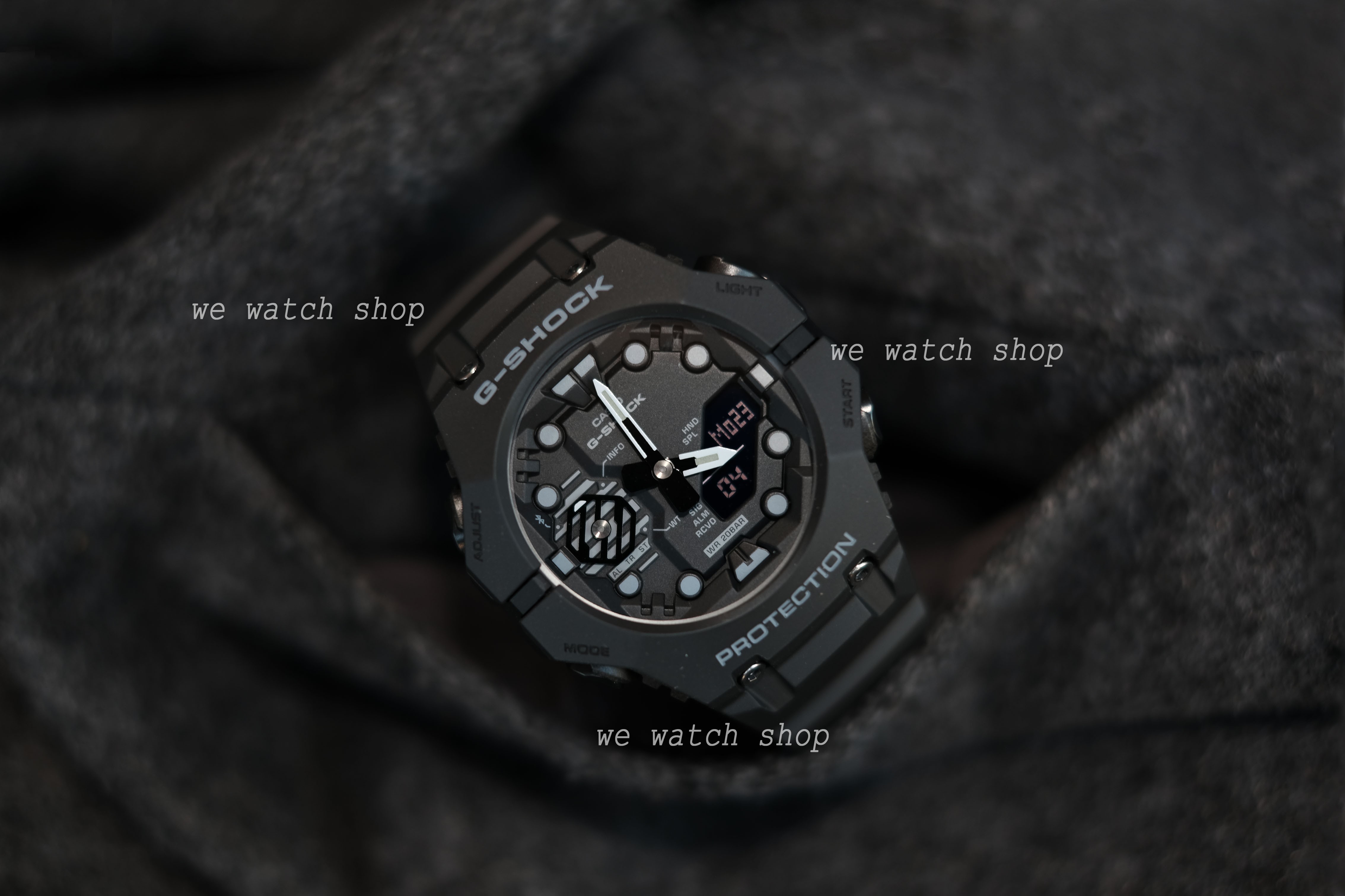 CASIO G-SHOCK รุ่น GA-B001-1ADR สีดำ สายด้าน สินค้าของเเท้ รับประกันศูนย์ CMG 1ปี