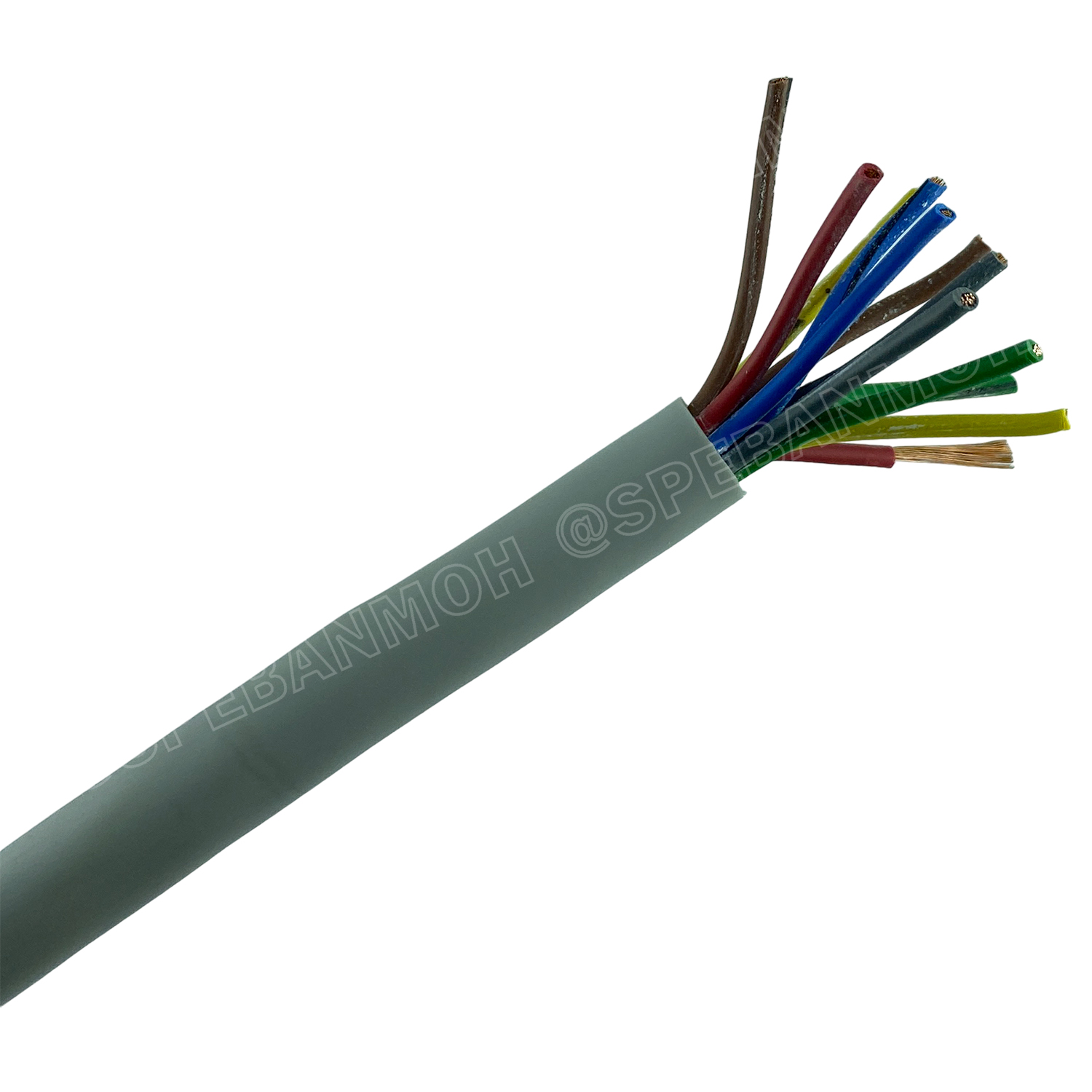 [ 100 เมตร ] SJK 12C x 1.0 Sq.mm. สายมัลติคอร์ 12 คอร์ Multicore Cable สาย AV Control Cable SJK สาย คอนโทรล 1.0 sq.mm. Multi Core Cable 1.0 mm² Control Signal Power Control Cable Control Wire สายคอนโทรล สายมัลติคอ สายสัญญาณ สายคอนโทรล เบอร์ 1.0 มม²
