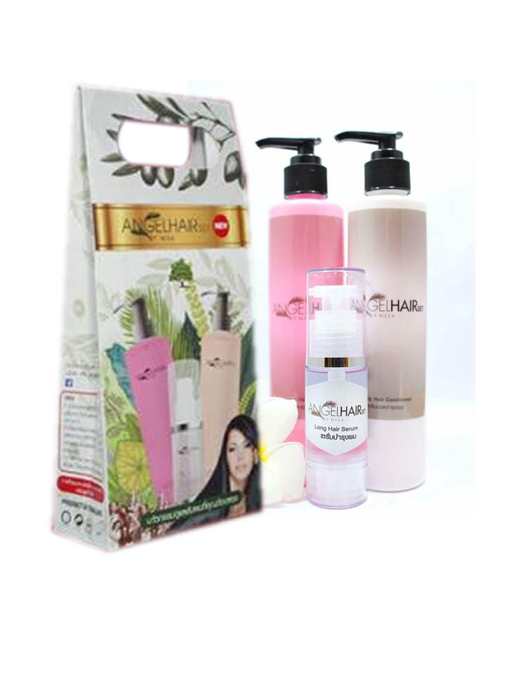 แชมพูนางฟ้า เซท ใหญ่ Angel Hair set by Nisa แพ็คเกจใหม่