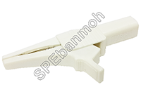 ปากคีบ สีขาว (Alligator Clip) AL-018 WHT