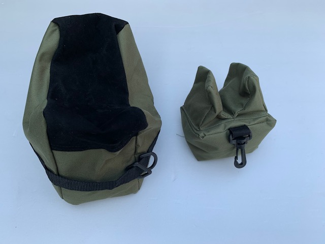 หมอนทรายเสริมความแม่นยำ (ไม่รวมทราย) Outdoor Military Rifle Portable Unfilling Shooting Rest Sand Bag